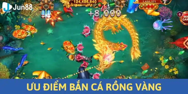 Bắn Cá Rồng Vàng - Trò Chơi Online Sáng Tạo, Tặng Thưởng Lớn